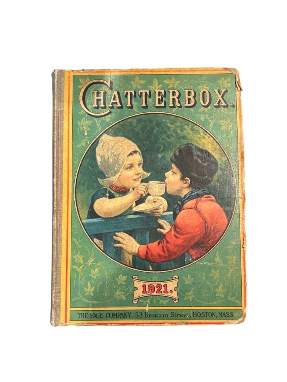 VTG 1921 Chatterbox Annual Volume/Book, John Erskine Clarke, HC
